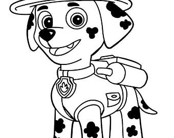 marshall paw patrol svg free