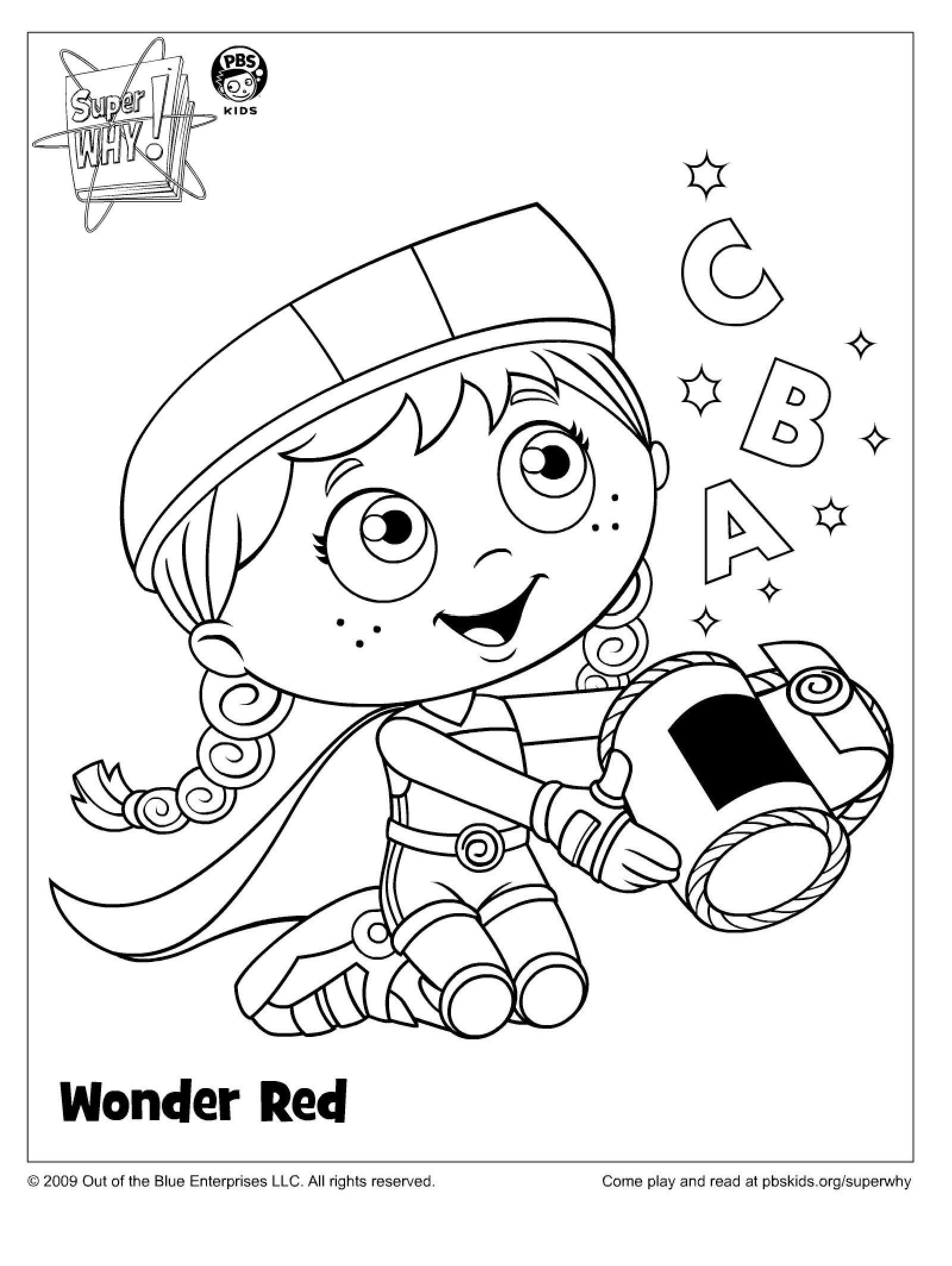 Free Printable Pbs Kids Coloring Pages Coloring Pages