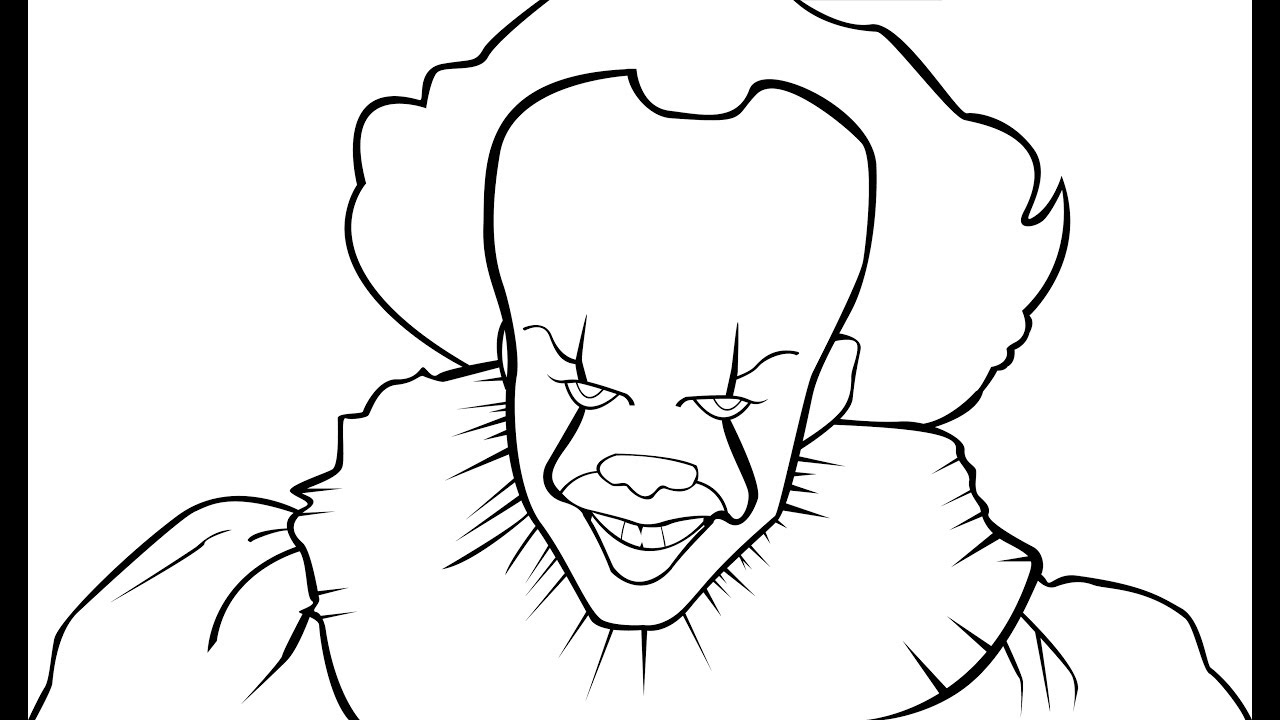 Pennywise The Clown Drawing at GetDrawings Free download