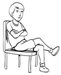 Person Sitting Drawing at GetDrawings | Free download