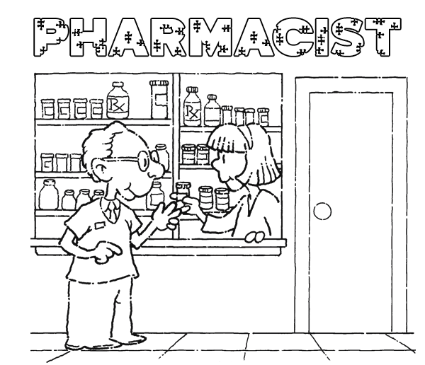 ️Pharmacy Coloring Pages Free Download Gambr.co