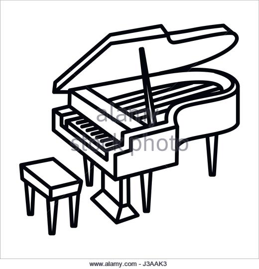 Piano Keyboard Drawing at GetDrawings | Free download