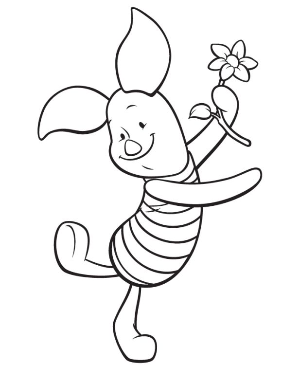 Piglet Drawing at GetDrawings | Free download