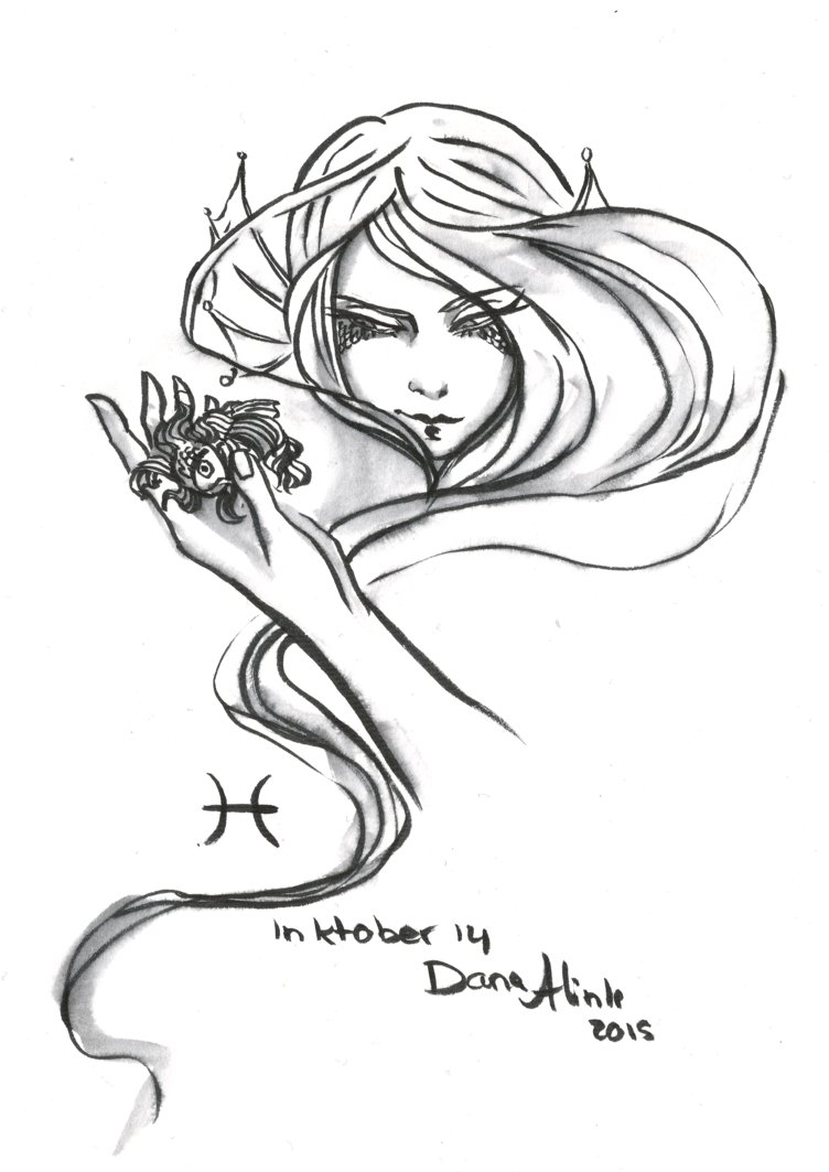 Pisces Drawing at GetDrawings Free download