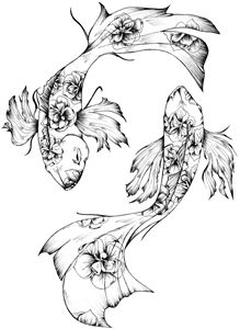 Pisces Drawing at GetDrawings | Free download