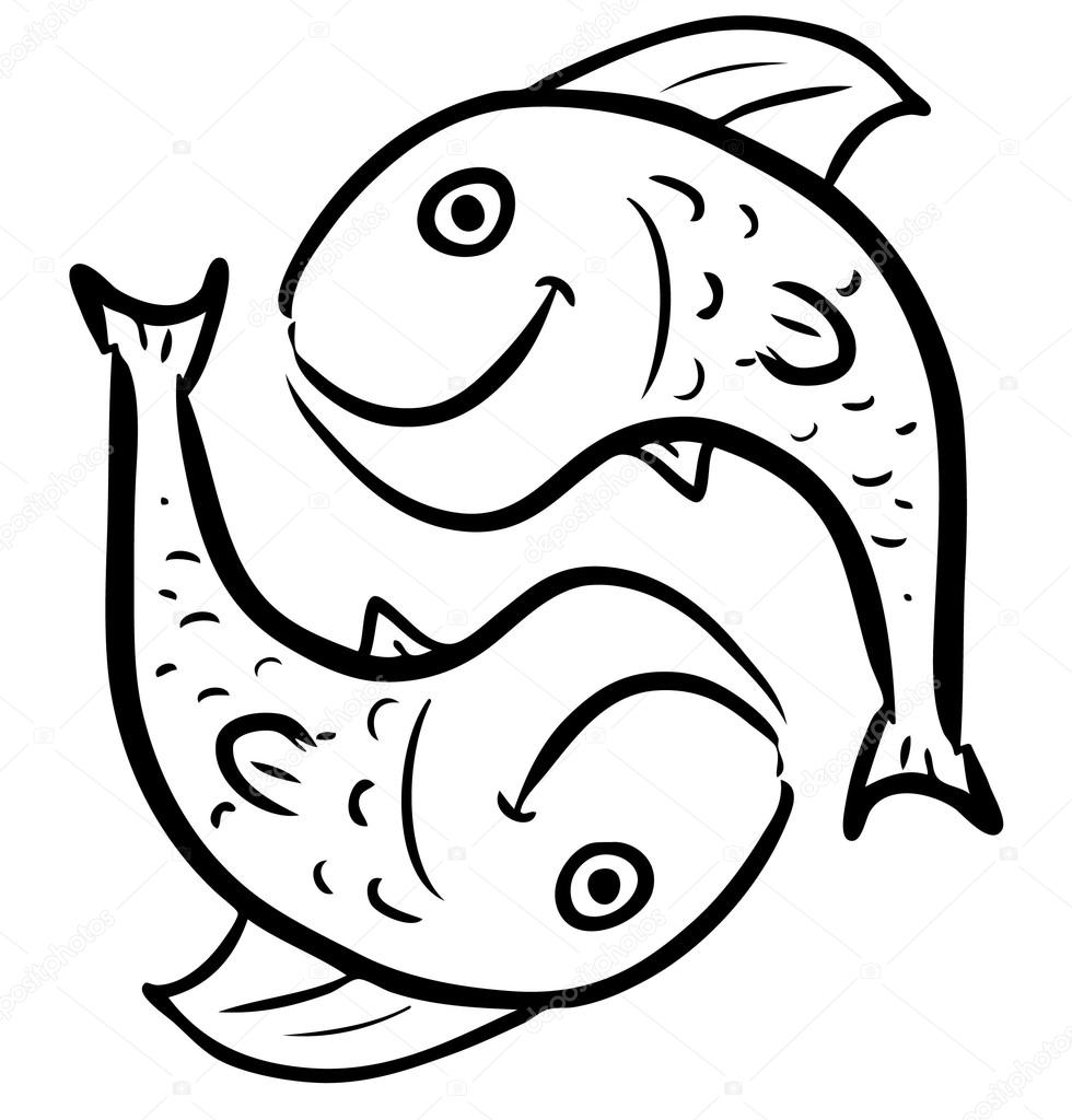 Pisces Drawing at GetDrawings | Free download