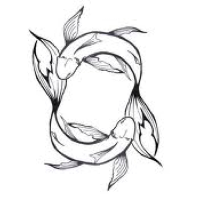 Pisces Fish Drawing at GetDrawings.com | Free for personal use Pisces