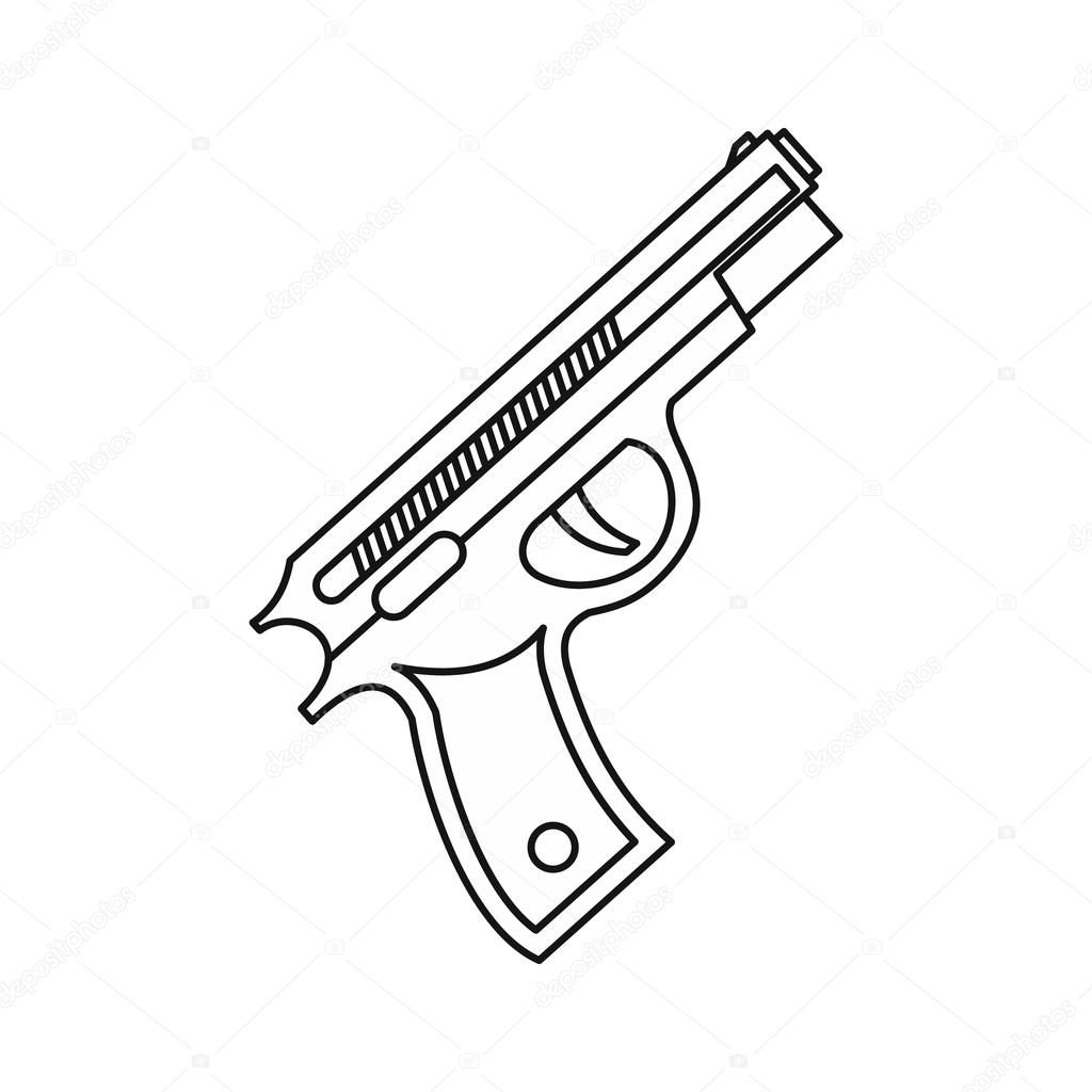 Pistol Drawing at GetDrawings Free download