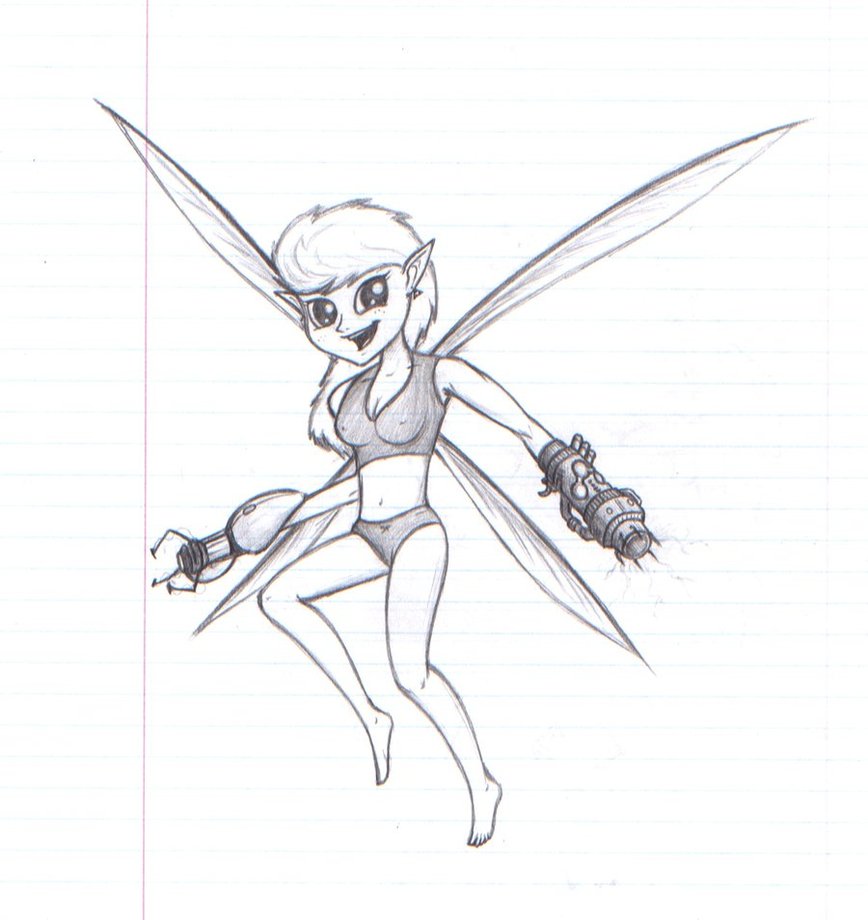 Pixie Drawing at GetDrawings | Free download