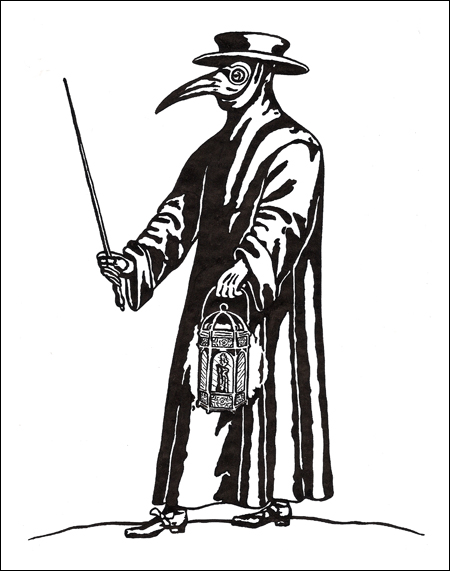 Plague Doctor Drawing At Getdrawings 