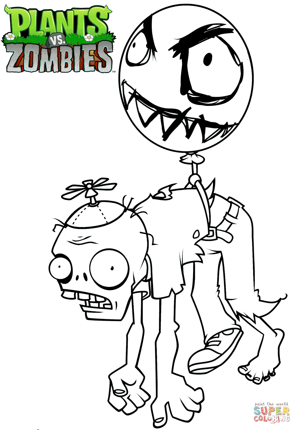 plants vs zombies drawing
