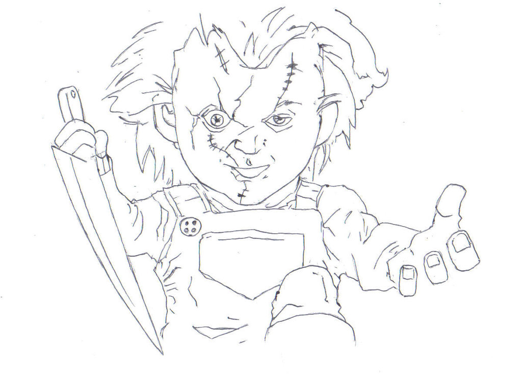 The best free Chucky drawing images. Download from 140 free drawings of