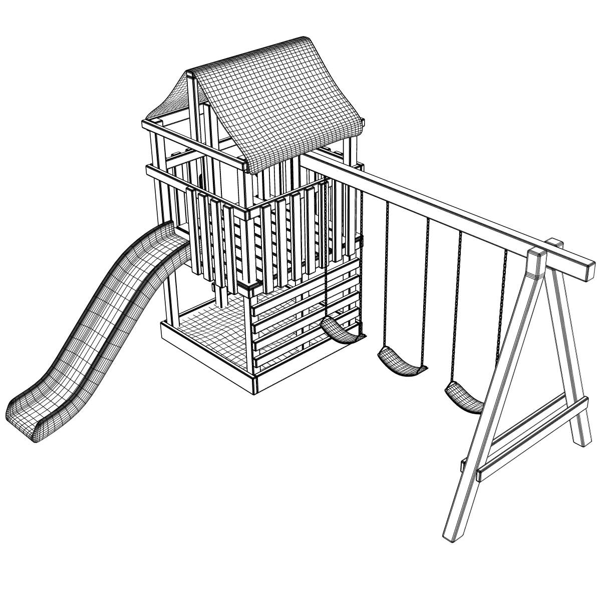 Playground Slide Drawing at GetDrawings | Free download