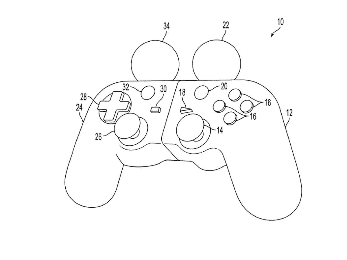 Unique Sketch Playstw Controller Drawing for Kids