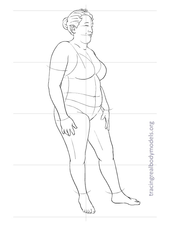 Plus Size Figure Drawing at GetDrawings | Free download
