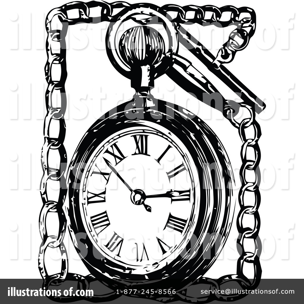 Pocket Watch Line Drawing at GetDrawings | Free download