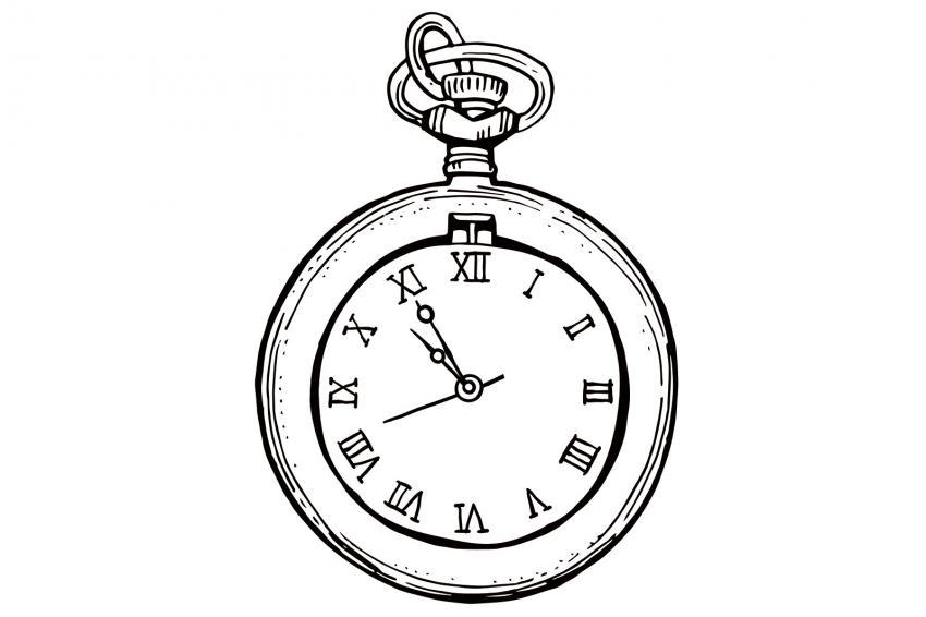 Pocket Watch Tattoo Drawing at GetDrawings | Free download