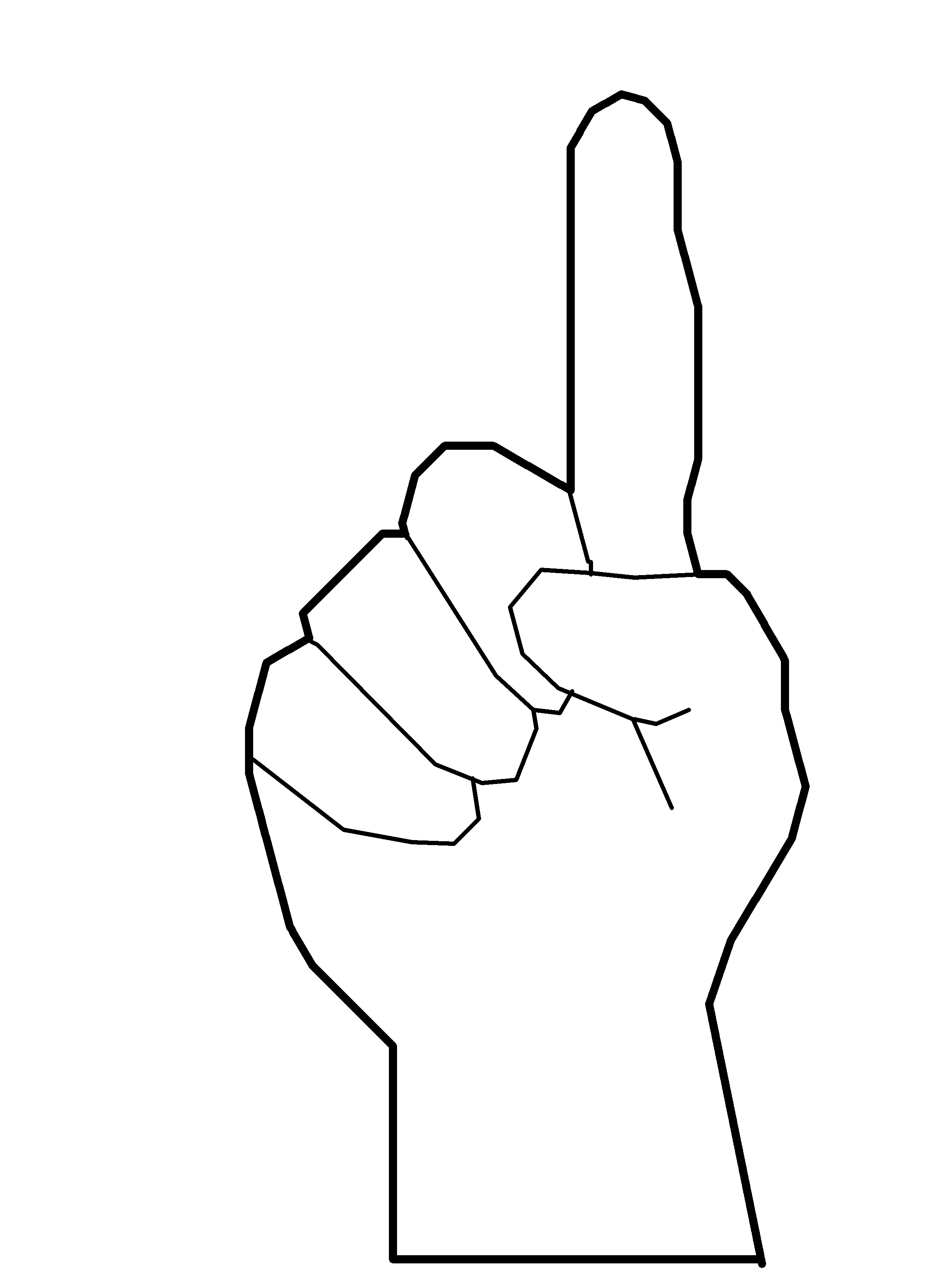 Pointing Finger Drawing at GetDrawings | Free download