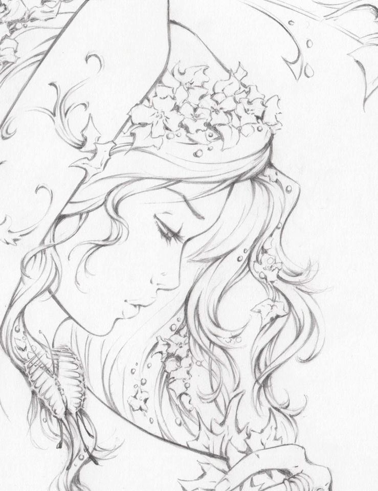 Poison Ivy Drawing at GetDrawings | Free download