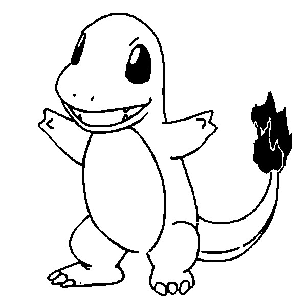 Pokemon Charmander Drawing at GetDrawings | Free download