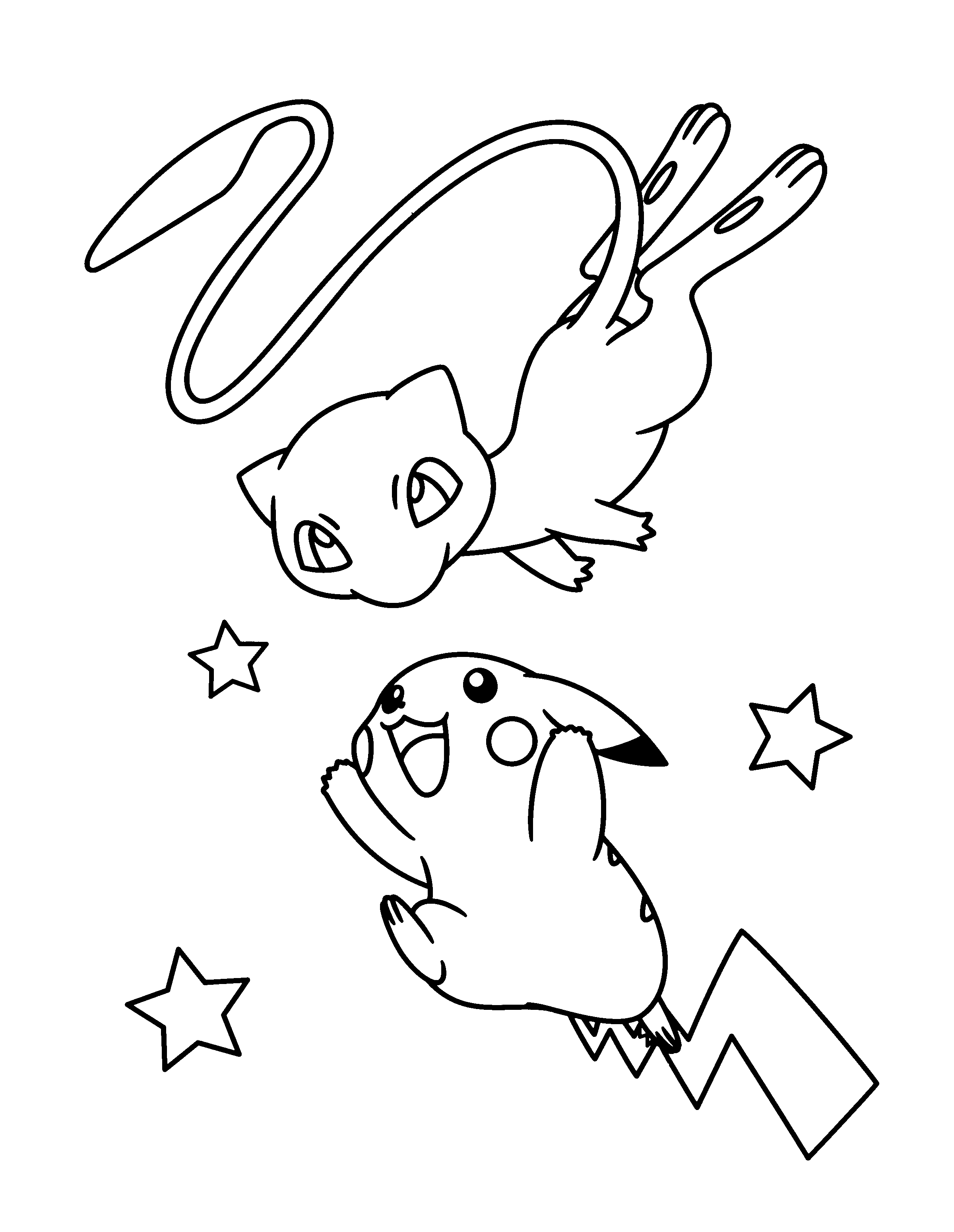 Pokemon Drawing Mew at GetDrawings Free download