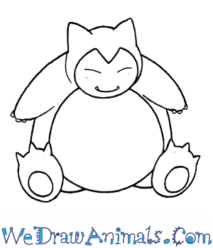 The best free Snorlax drawing images. Download from 21 free drawings of