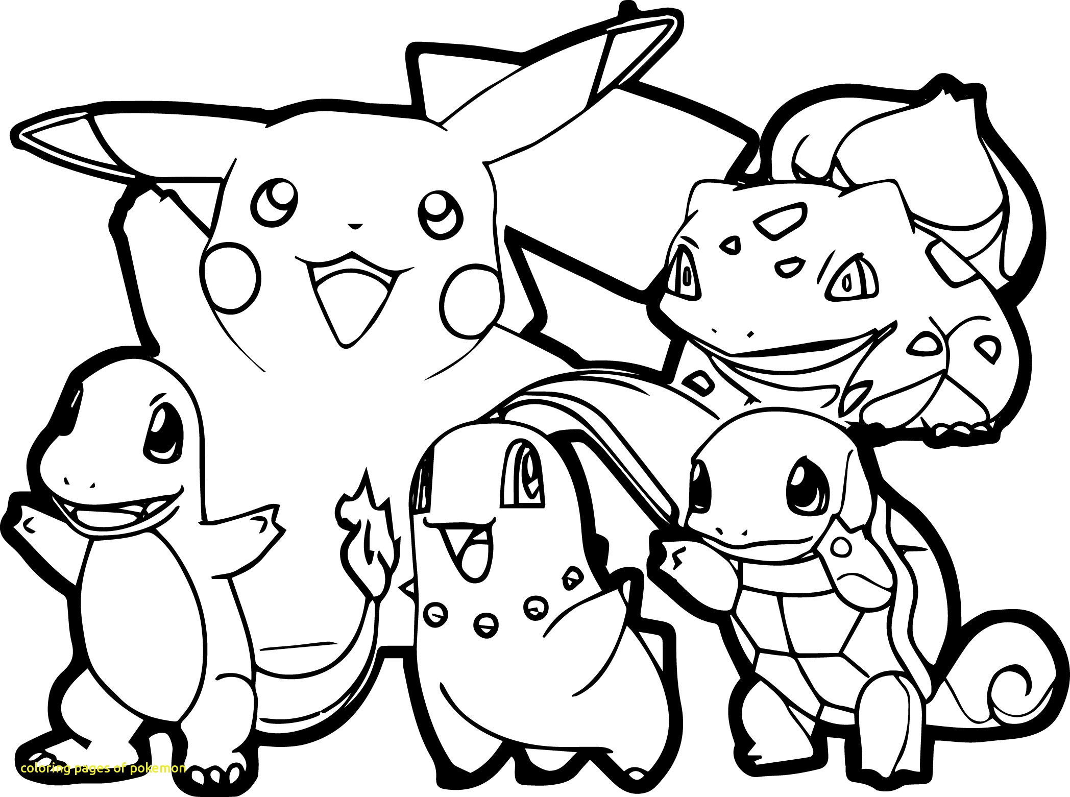 Pokemon Line Drawing at GetDrawings Free download