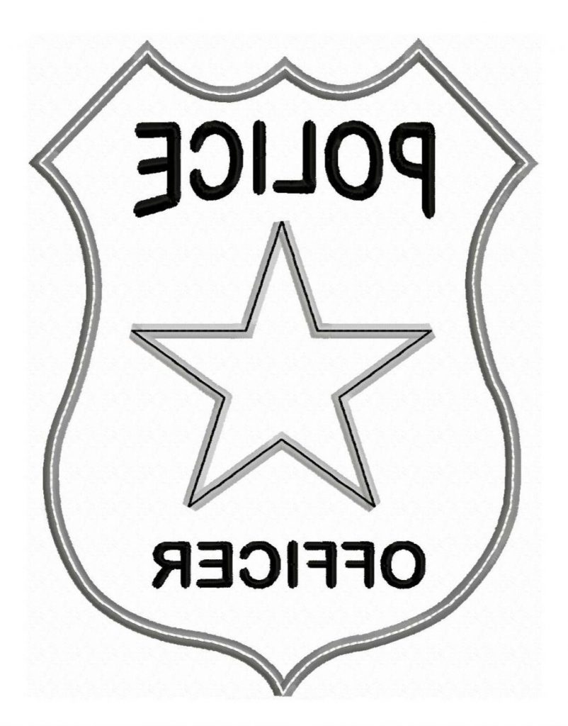 Police Badge Drawing at GetDrawings Free download