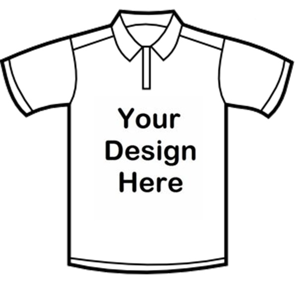 polo shirt lay out