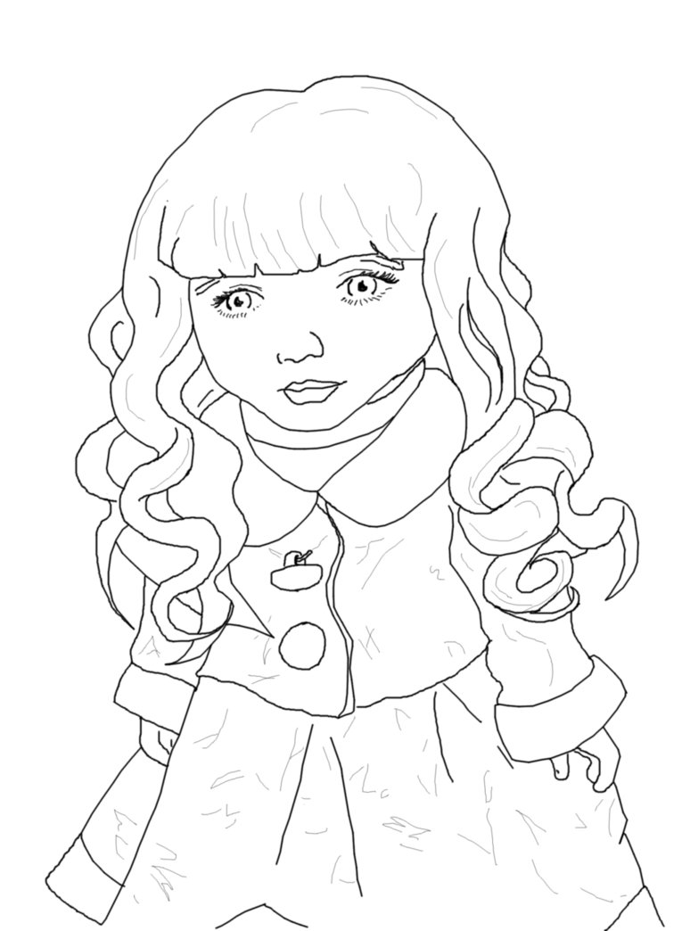 Porcelain Doll Drawing at GetDrawings | Free download