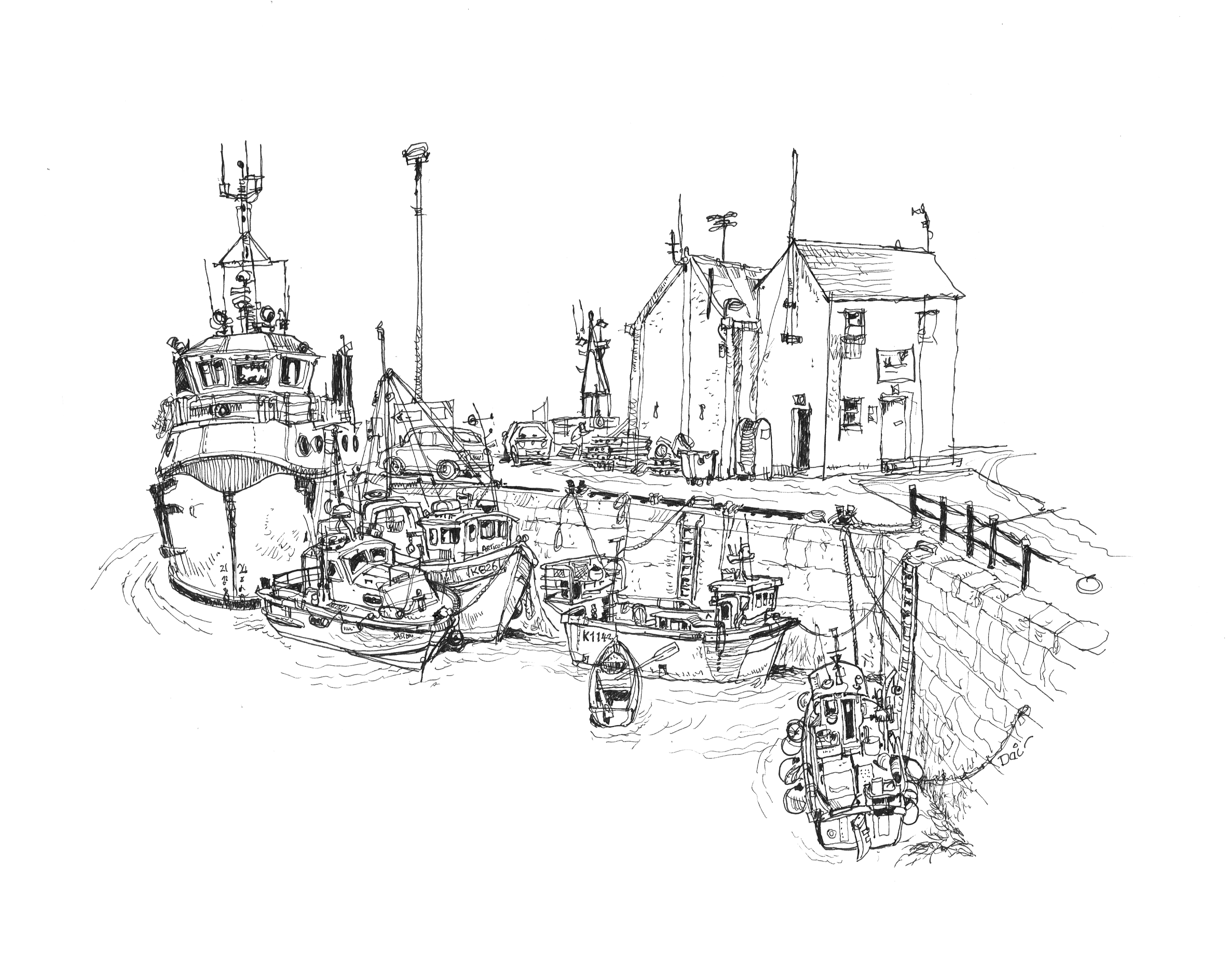 Port Drawing at GetDrawings Free download