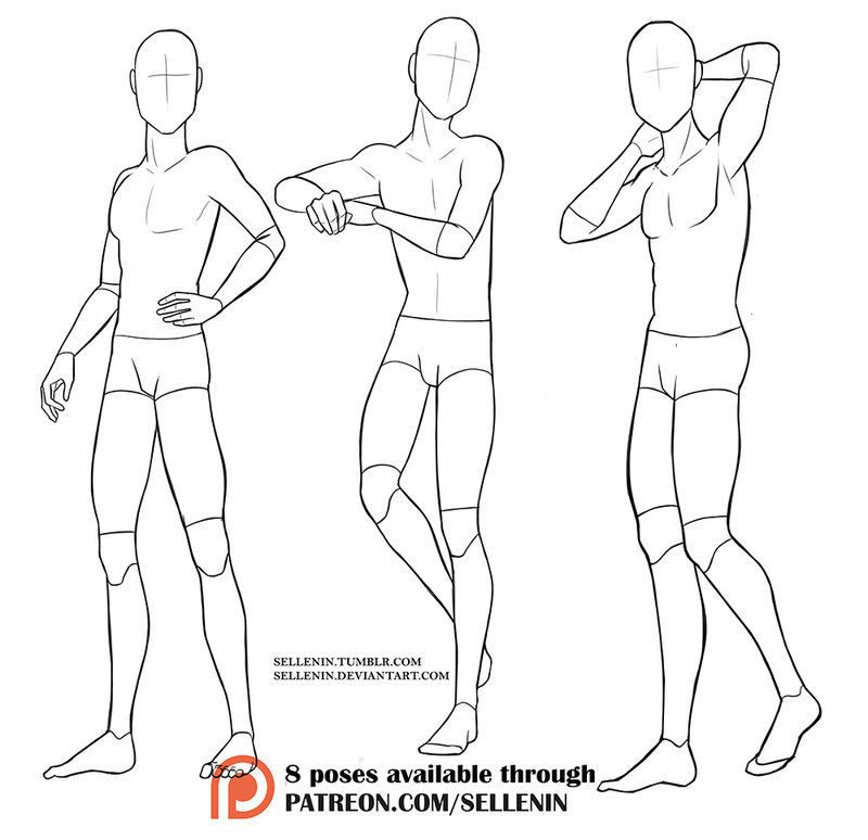 Poses Male Drawing at GetDrawings | Free download