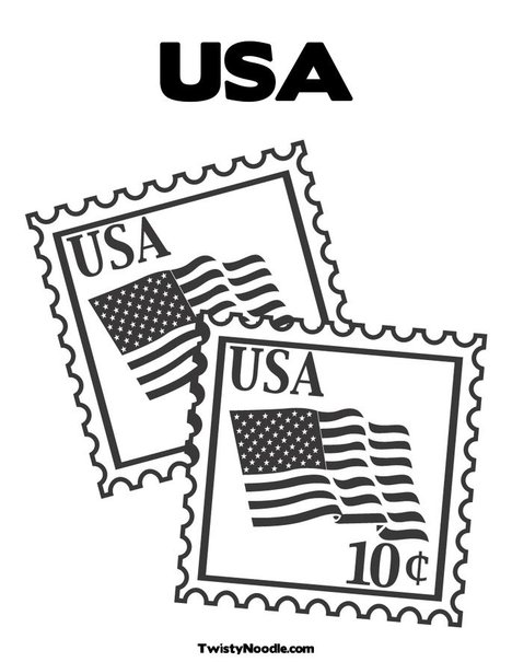 Postage Stamp Drawing at GetDrawings | Free download