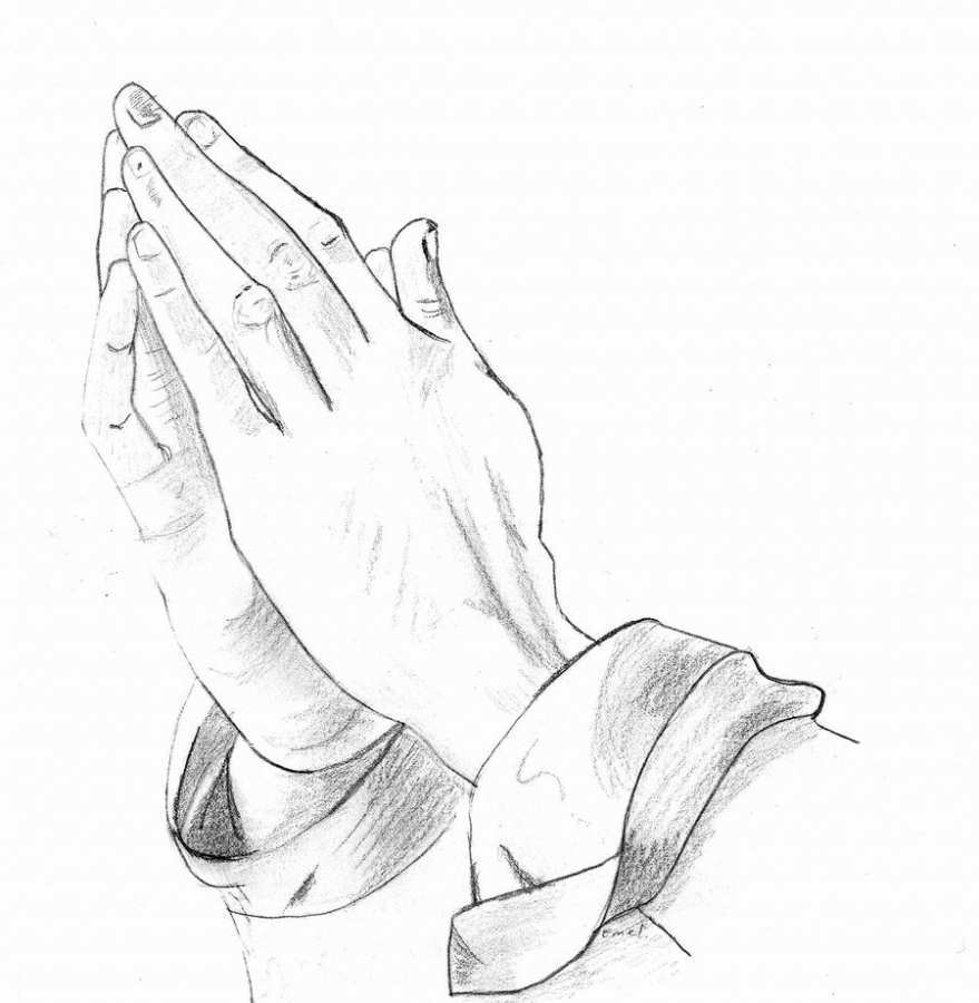 Prayer Drawing at GetDrawings | Free download