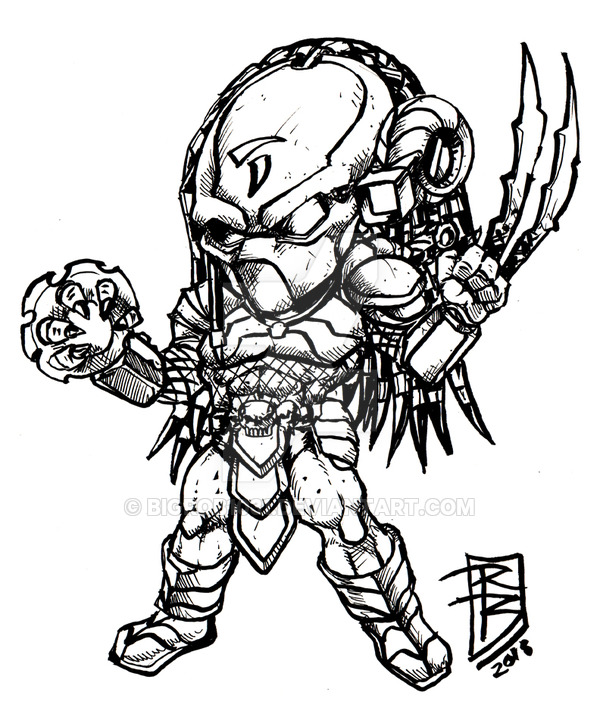 Predator Drawing At Getdrawings Free Download