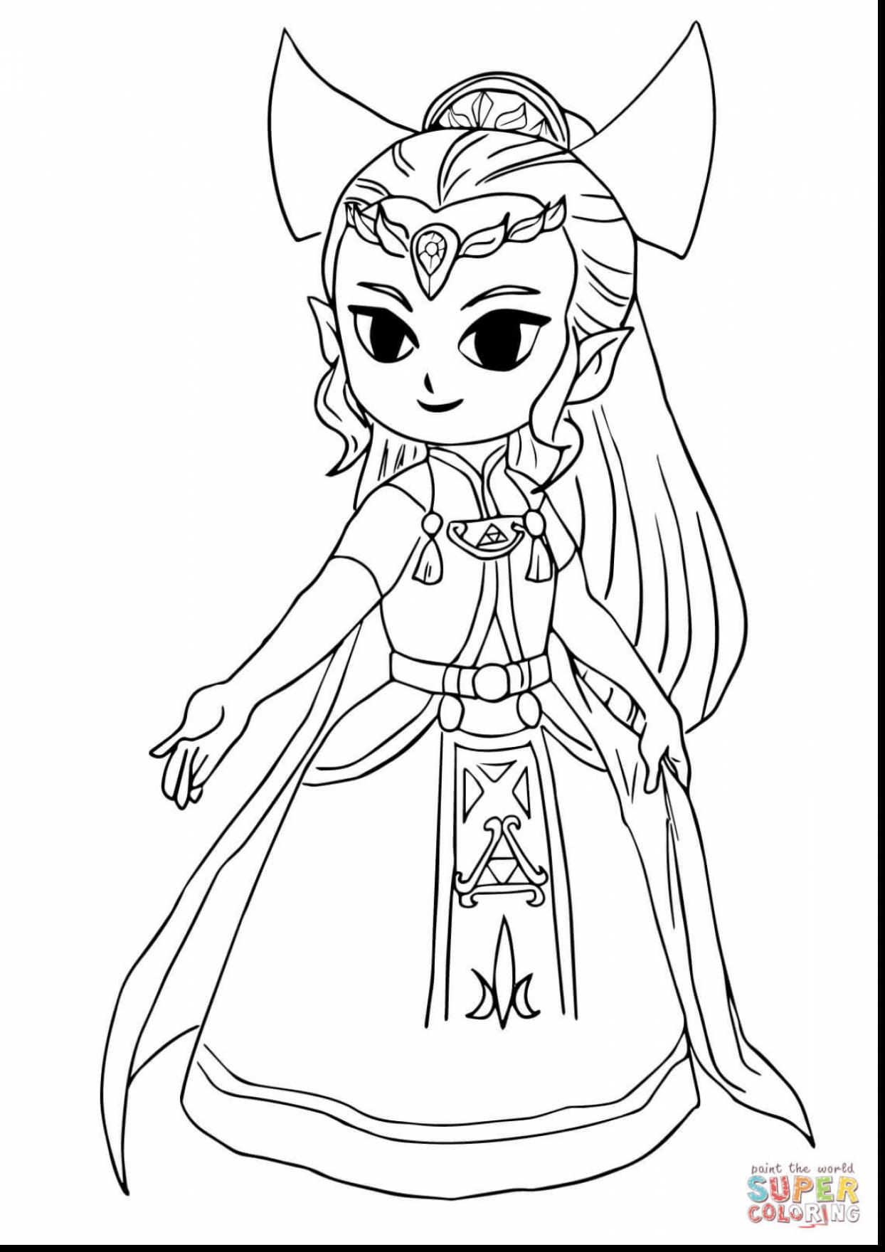 Princess Zelda Drawing at GetDrawings | Free download