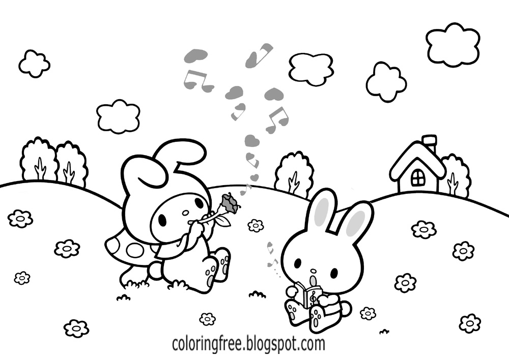 Free Printable Drawing Sheets For Colouring