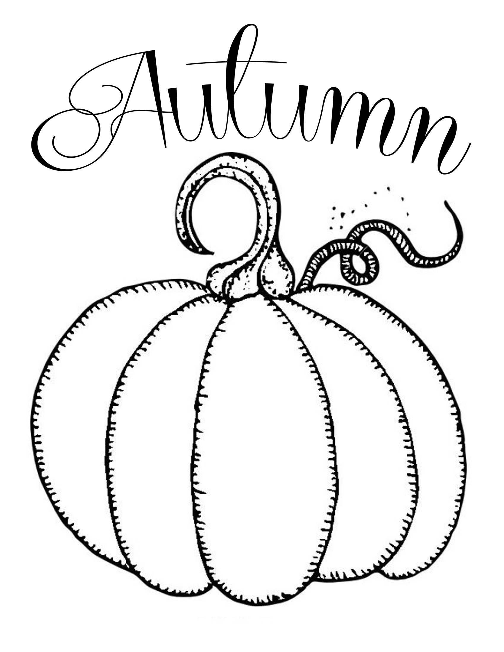 Pumpkin Drawing Template At GetDrawings Free Download