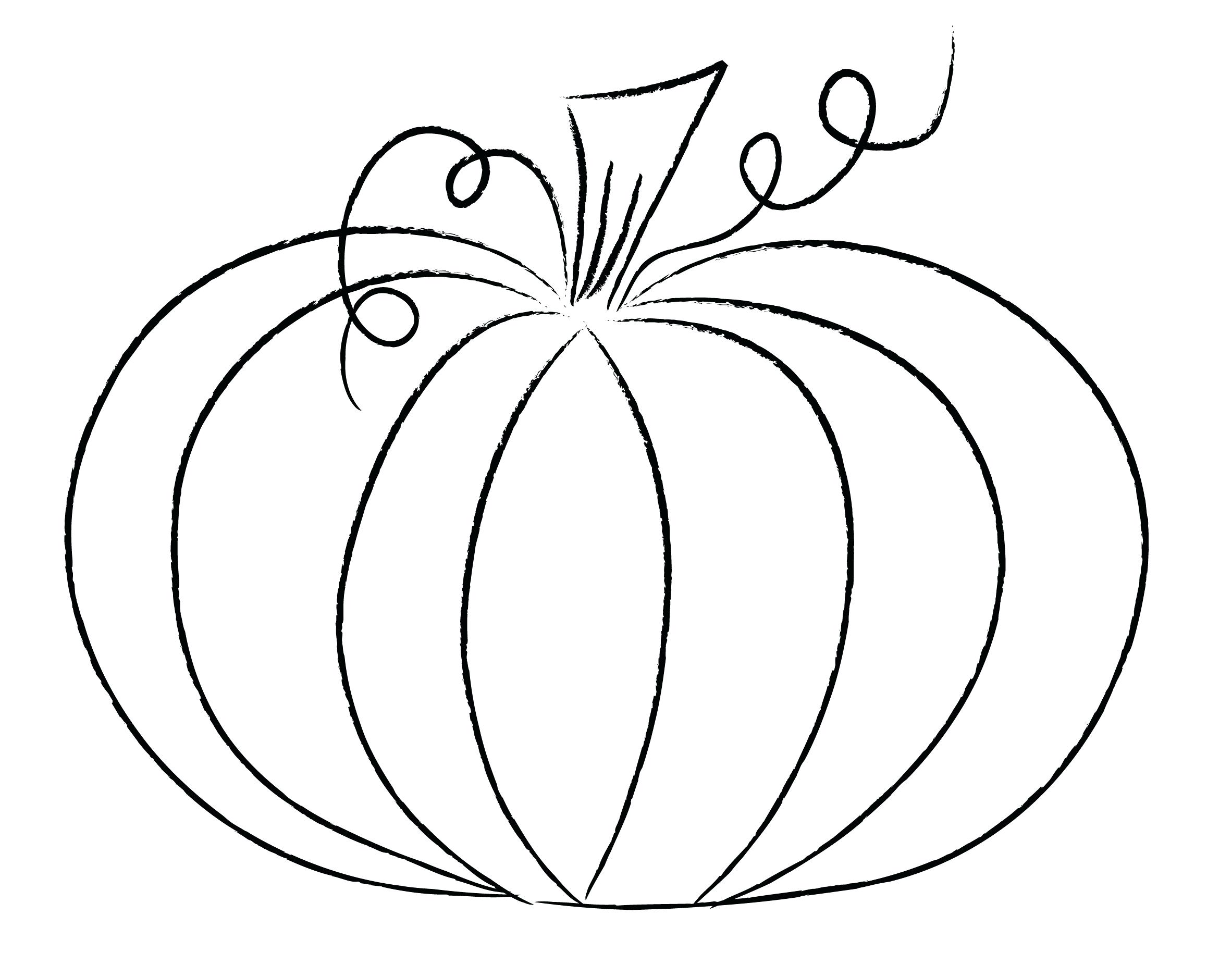 Pumpkin Line Drawing at GetDrawings Free download