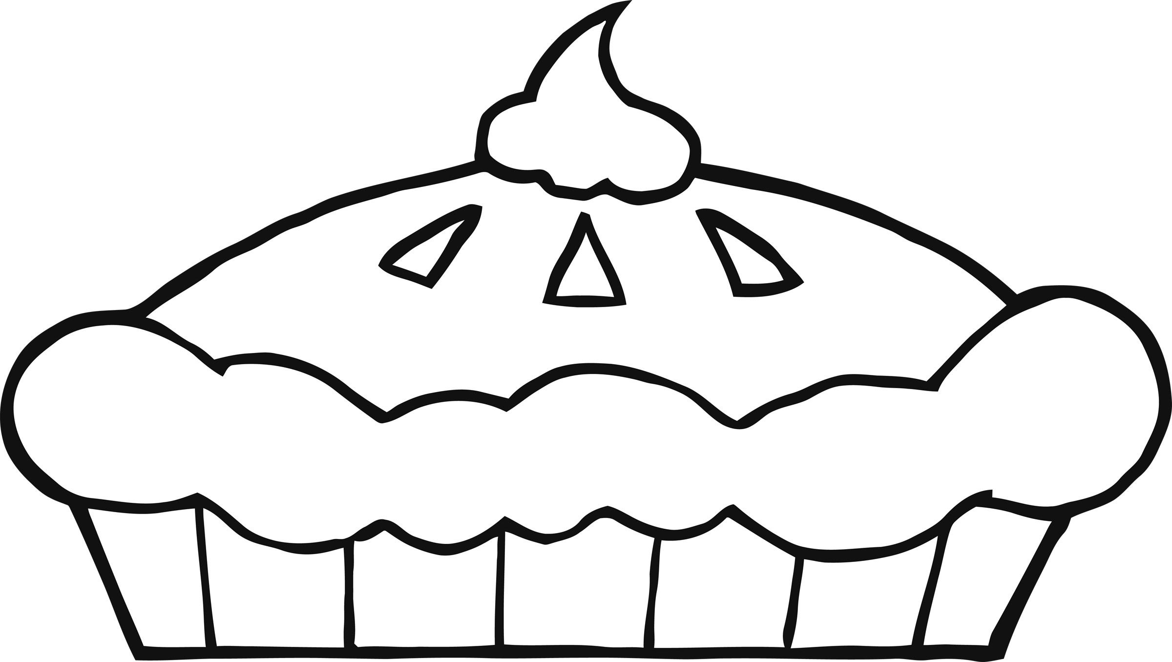 Pumpkin Pie Drawing at GetDrawings Free download