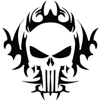 Punisher Skull Drawing at GetDrawings | Free download