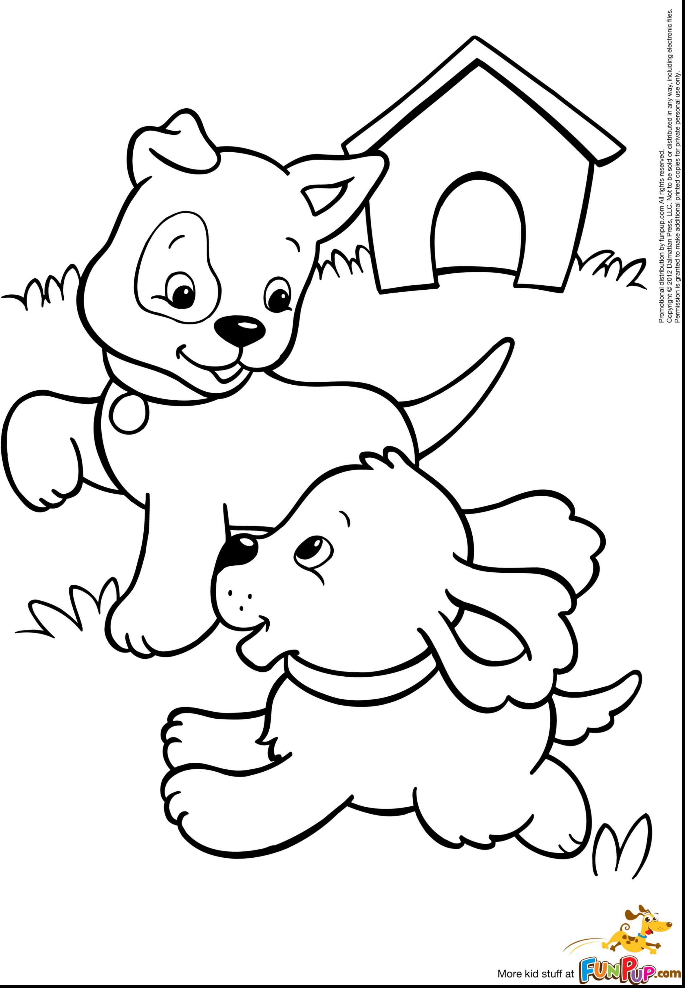 All Kinds Of Dog Coloring Pages That Are Cute