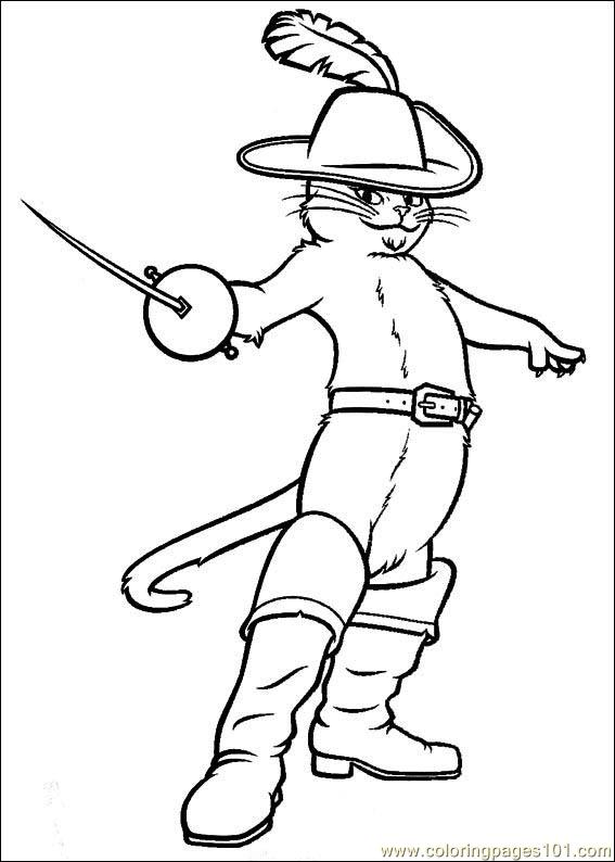 Puss In Boots Drawing at GetDrawings | Free download