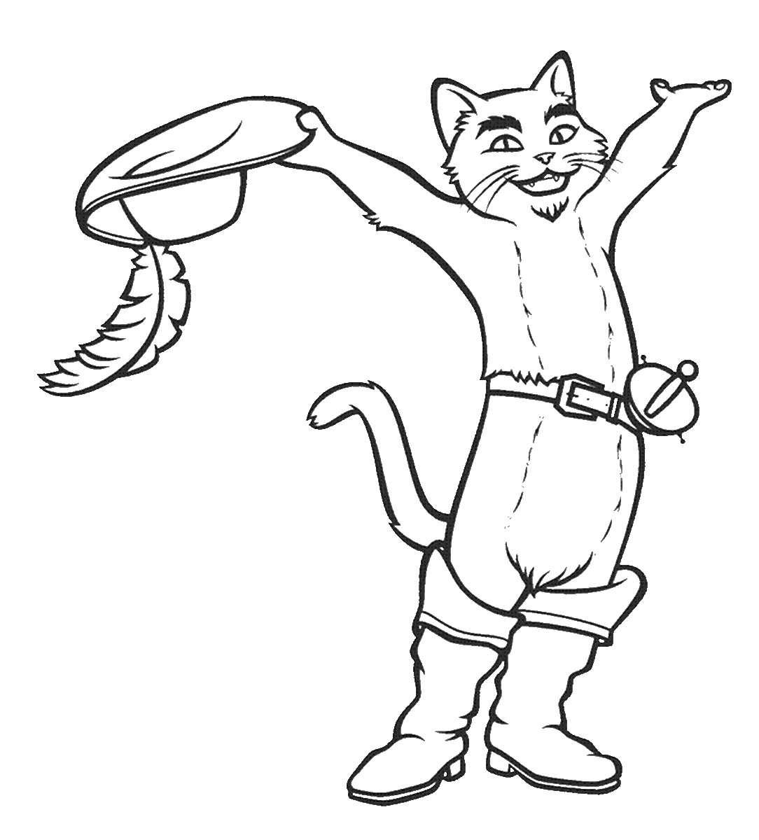 1084x1200 Puss In Boots Coloring Book Drawings Power Rangers Dino Coloring.