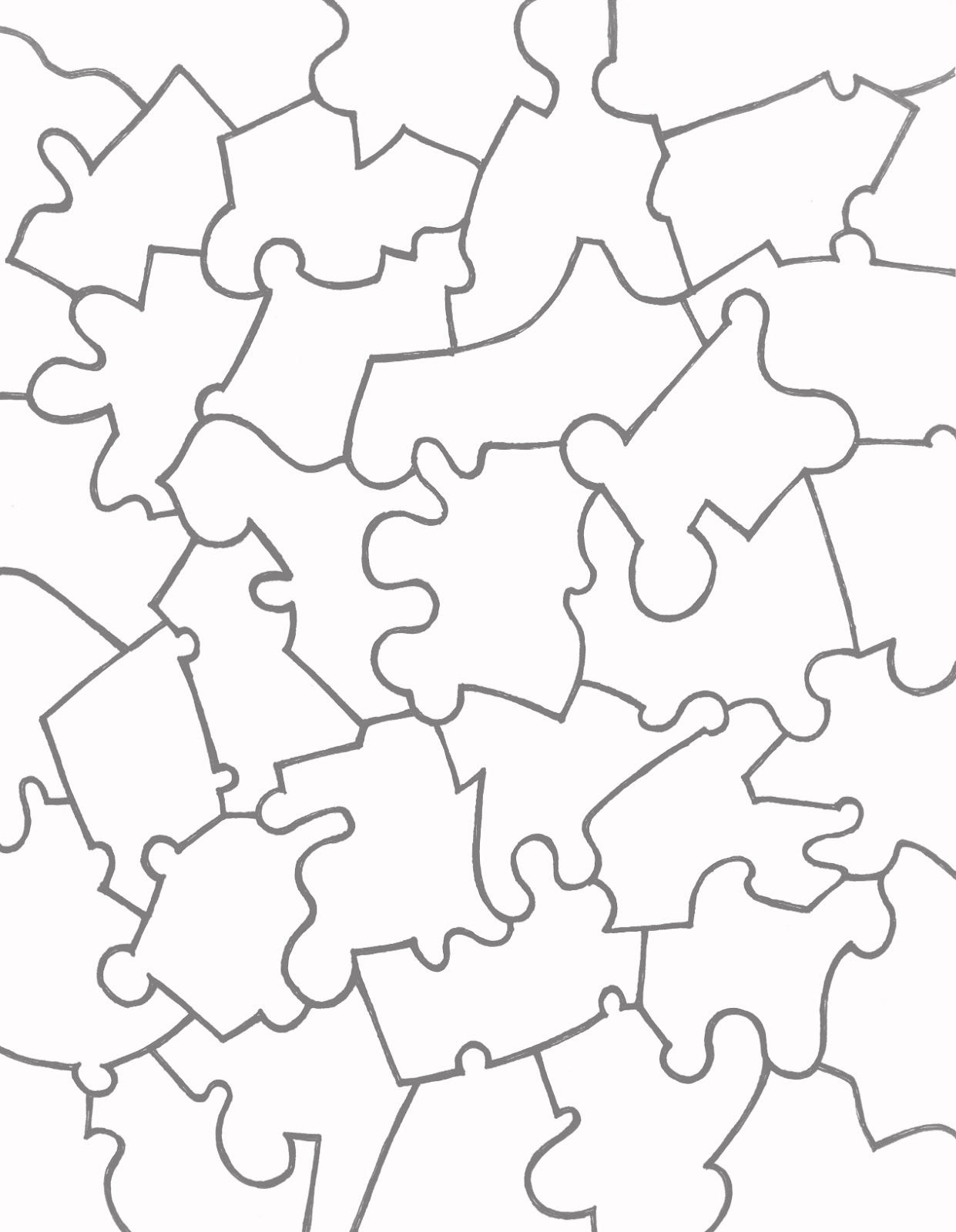 Puzzle Piece Drawing at GetDrawings Free download