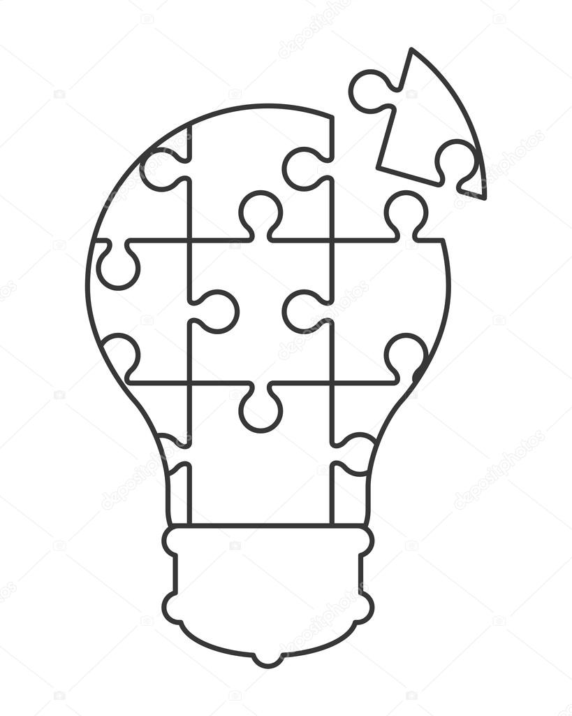 Puzzle Pieces Drawing at GetDrawings | Free download