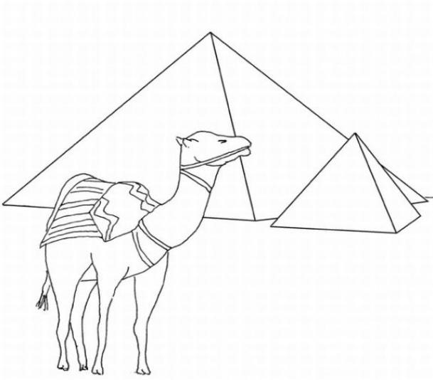 Pyramids Drawing