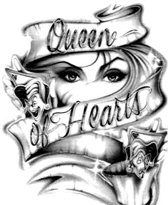 Queen Of Hearts Card Drawing At Getdrawings Free Download