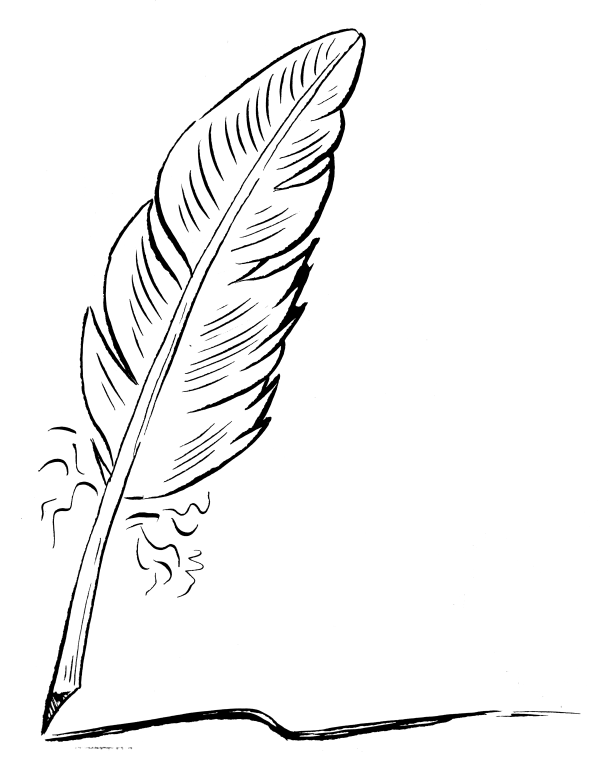 Quill And Ink Drawing at GetDrawings | Free download
