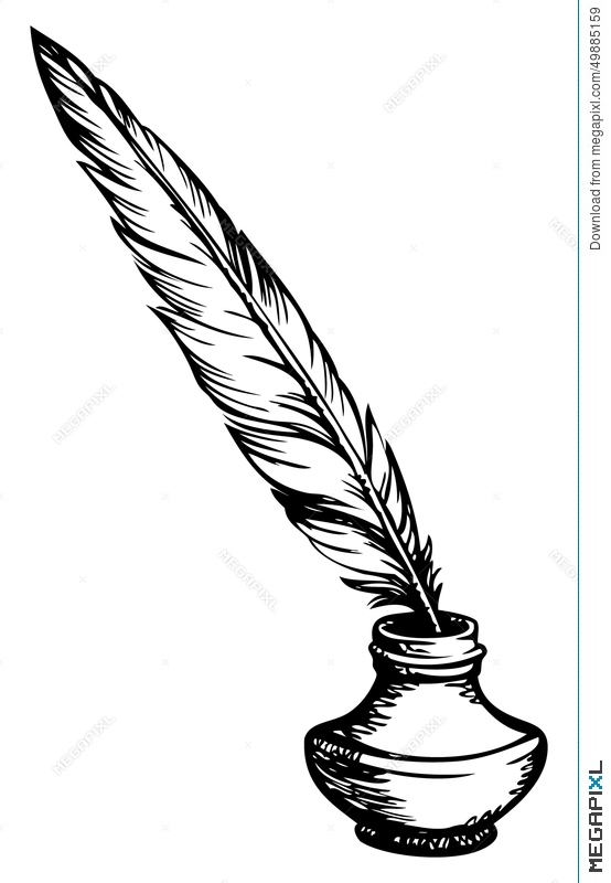 Quill Drawing at GetDrawings Free download